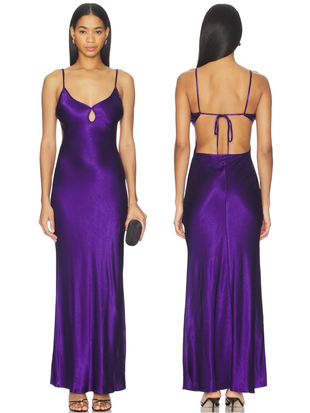 Bec + Bridge Cedar City Maxi Dress Deep Purple